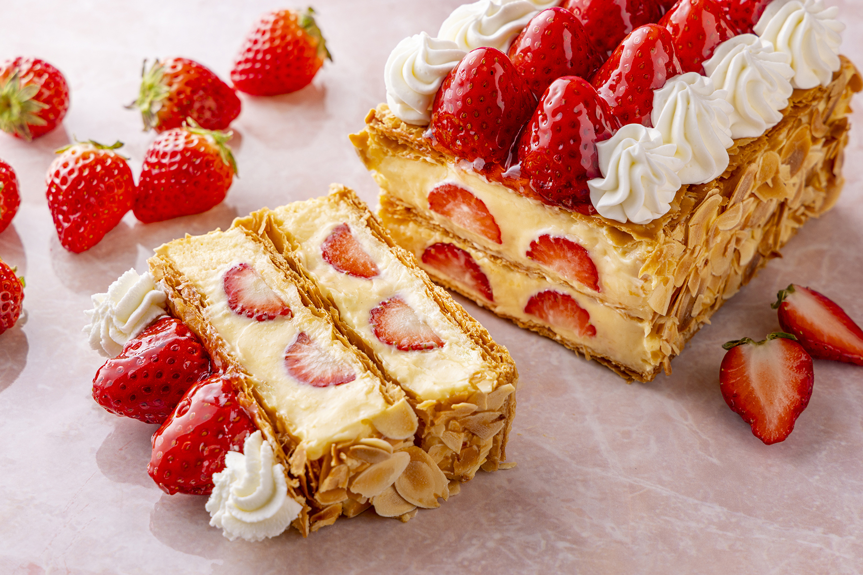 苺ミルフィーユ