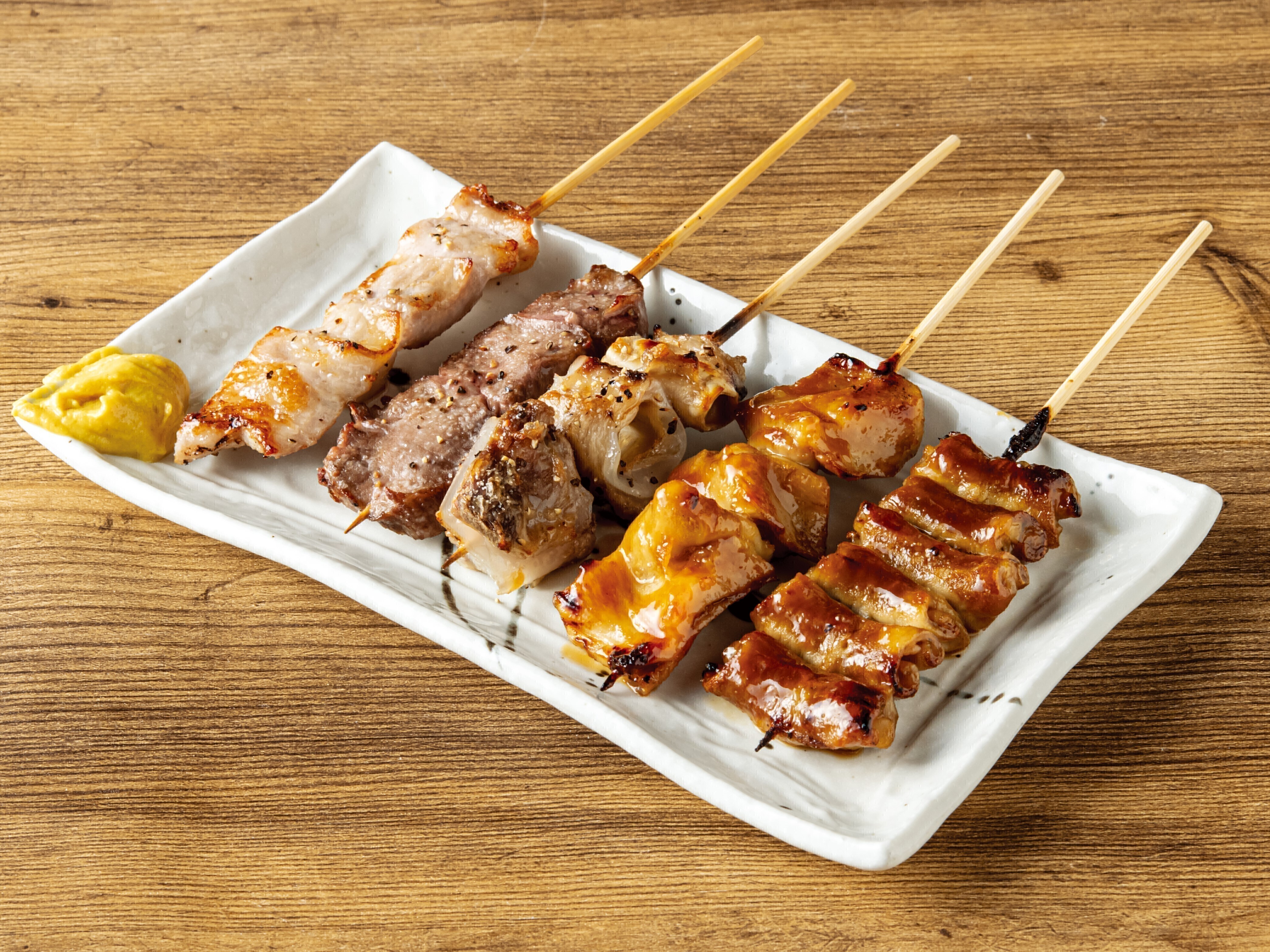 串焼き５種盛り